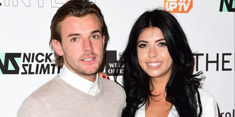 Nathan Massey with his wife Cara de la Hoyde