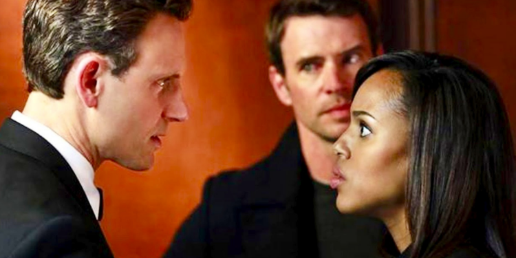 Olivia, Fitzgerald, Jake love triangle in Scandal Olivia, Fitzgerald, Jake love triangle in Scandal