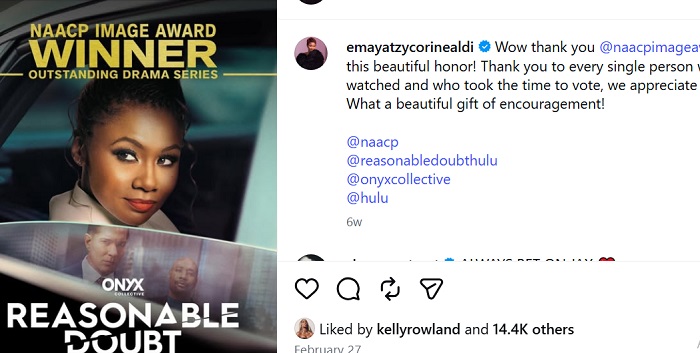 Reasonable Doubt award wins
