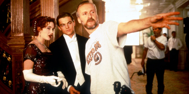 James Cameron Directing Titanic (1997) James Cameron Directing Titanic (1997)