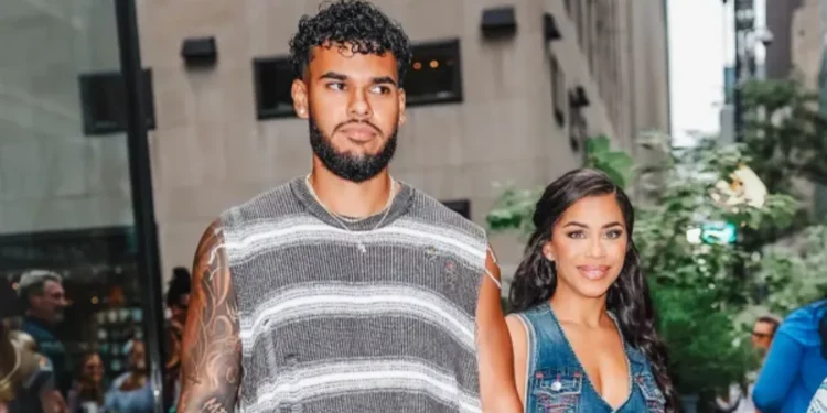 Bryan and Amaya from Love Island Bryan and Amaya from Love Island