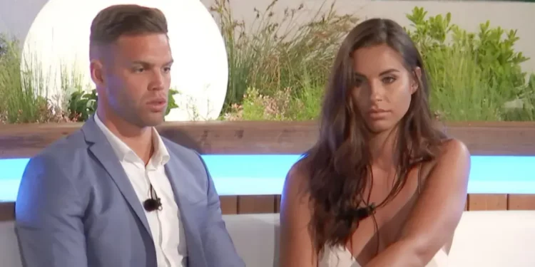 Love island contestant Jessica Shears and Dom Lever Love island contestant Jessica Shears and Dom Lever