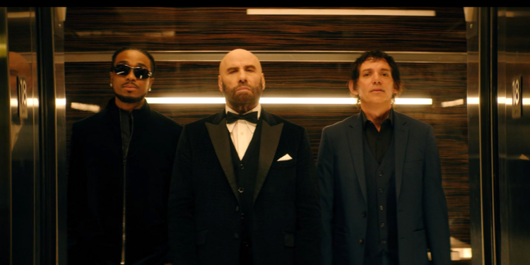 John Travolta, Lukas Haas, and Quavo in High Rollers (2025) John Travolta, Lukas Haas, and Quavo in High Rollers (2025)