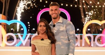 Kai and Sanam in Love Island