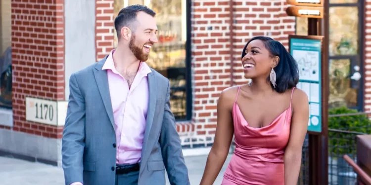 Lauren Speed-Hamilton with Cameron Hamilton