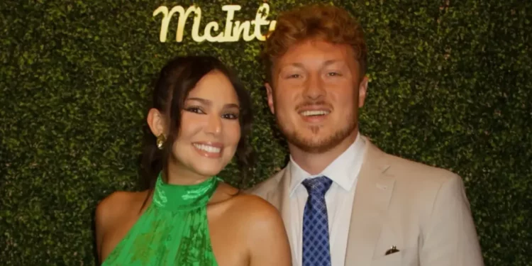 The individuals in the image are Amy Cortés and Johnny McIntyre. The individuals in the image are Amy Cortés and Johnny McIntyre.