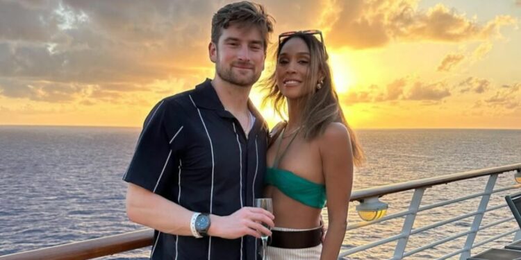 carsten bergie bergersen and taylor smith on a boat carsten bergie bergersen and taylor smith on a boat