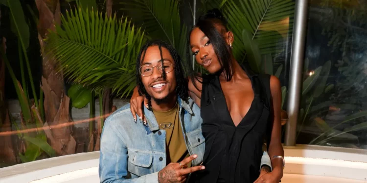 Kordell Beckham with Serena Page