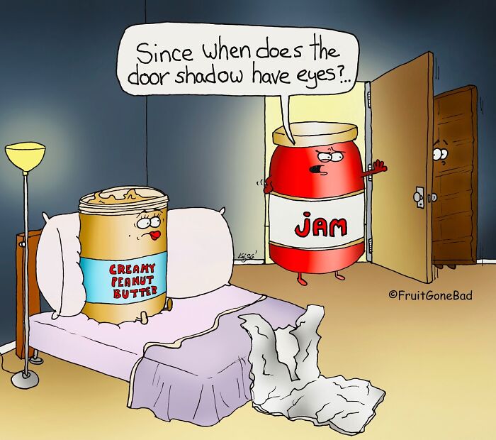 39 Playfully Mischievous Comics That Bring Produce And Random Items To Life, By This Artist (New Pics)