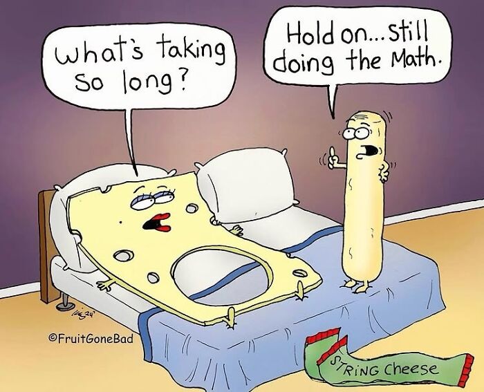 39 Playfully Mischievous Comics That Bring Produce And Random Items To Life, By This Artist (New Pics)