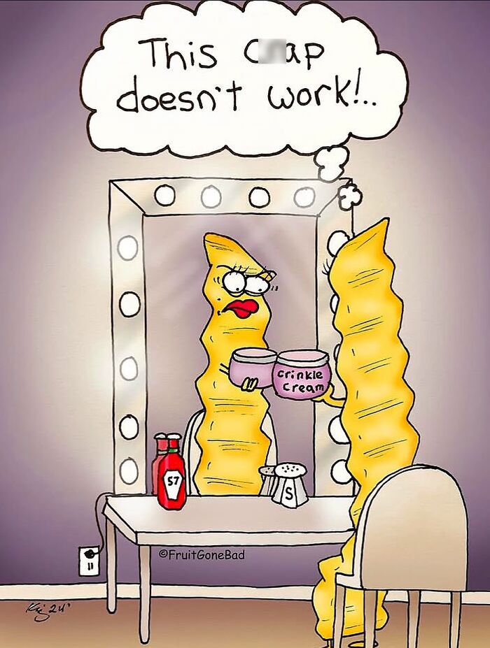 39 Playfully Mischievous Comics That Bring Produce And Random Items To Life, By This Artist (New Pics)