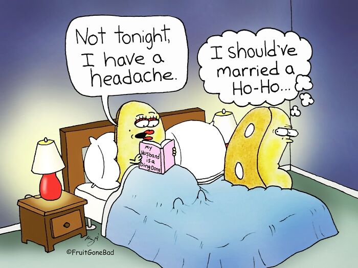 39 Playfully Mischievous Comics That Bring Produce And Random Items To Life, By This Artist (New Pics)