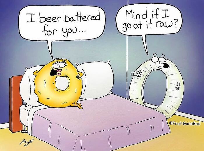 39 Playfully Mischievous Comics That Bring Produce And Random Items To Life, By This Artist (New Pics)