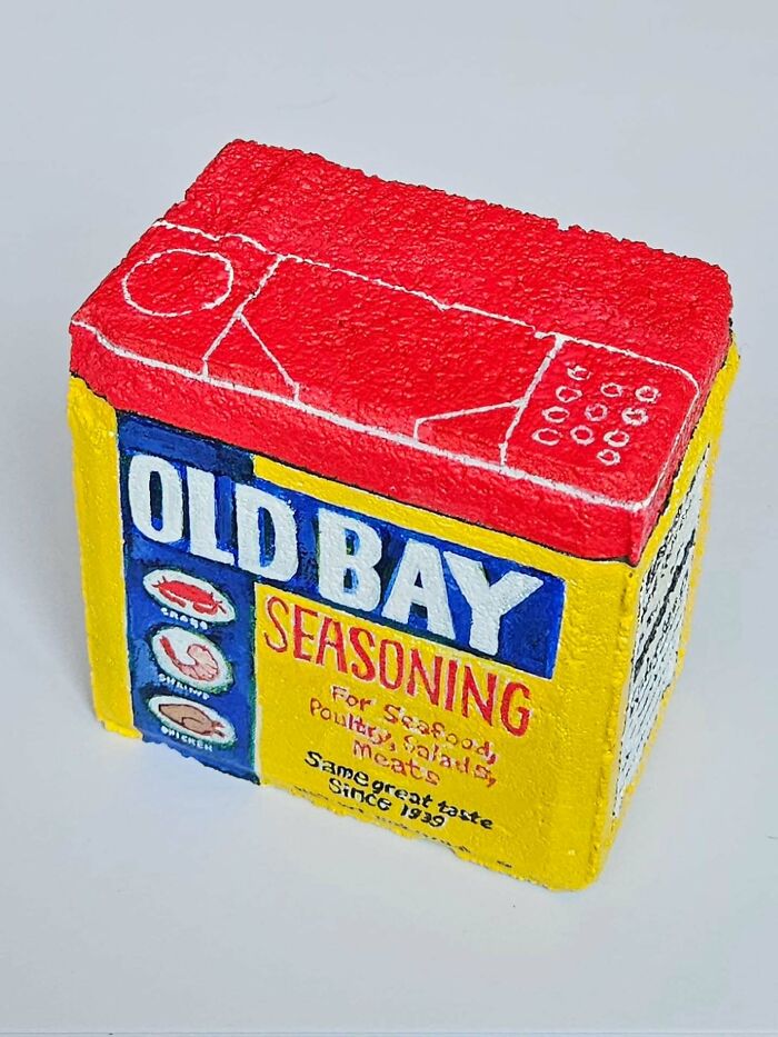 40 Colorful Stone Creations By This Artist That Turn Rocks Into Iconic Foods And Famous Products