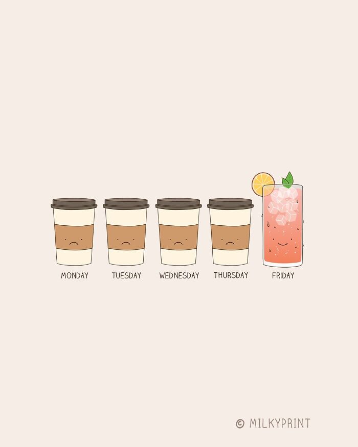 Milkyprint’s Wholesome Illustrations Turn Everyday Objects Into Tiny Sources Of Joy (57 New Pics)