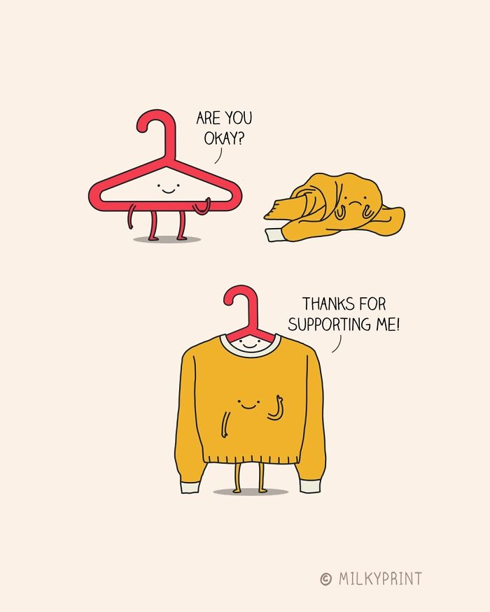 Milkyprint’s Wholesome Illustrations Turn Everyday Objects Into Tiny Sources Of Joy (57 New Pics)