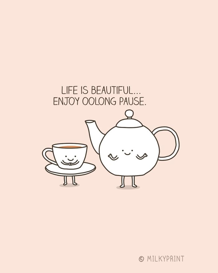 Milkyprint’s Wholesome Illustrations Turn Everyday Objects Into Tiny Sources Of Joy (57 New Pics)
