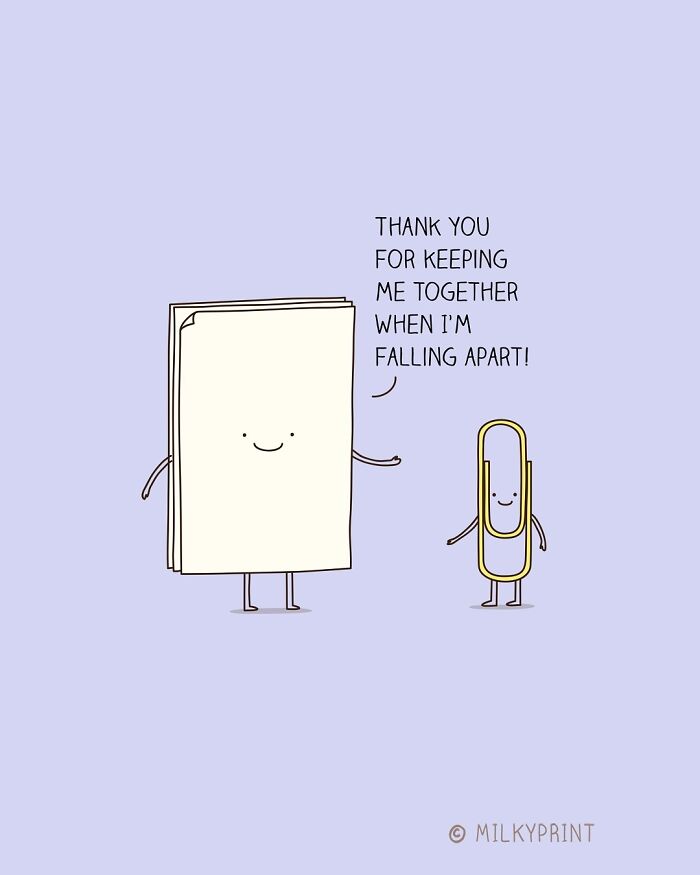 Milkyprint’s Wholesome Illustrations Turn Everyday Objects Into Tiny Sources Of Joy (57 New Pics)