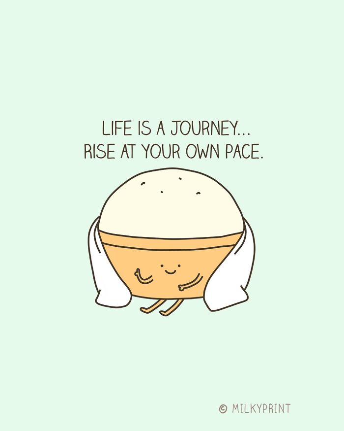 Milkyprint’s Wholesome Illustrations Turn Everyday Objects Into Tiny Sources Of Joy (57 New Pics)