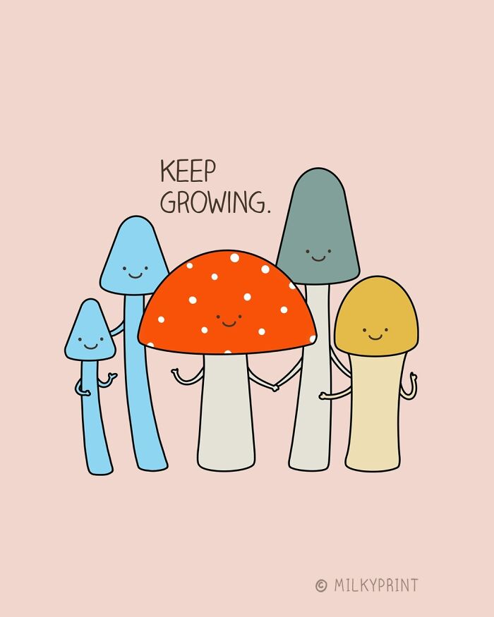 Milkyprint’s Wholesome Illustrations Turn Everyday Objects Into Tiny Sources Of Joy (57 New Pics)
