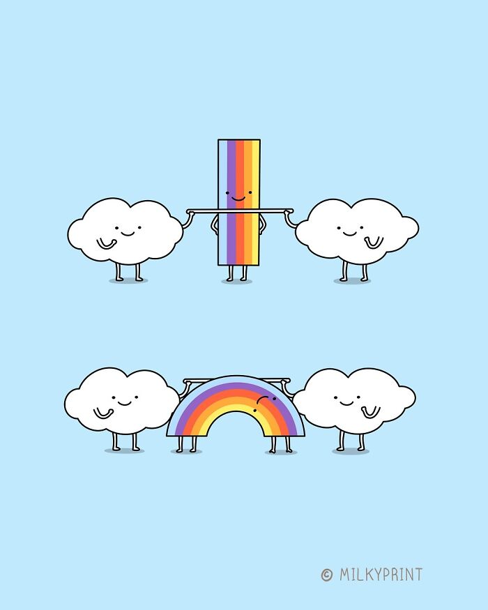 Milkyprint’s Wholesome Illustrations Turn Everyday Objects Into Tiny Sources Of Joy (57 New Pics)