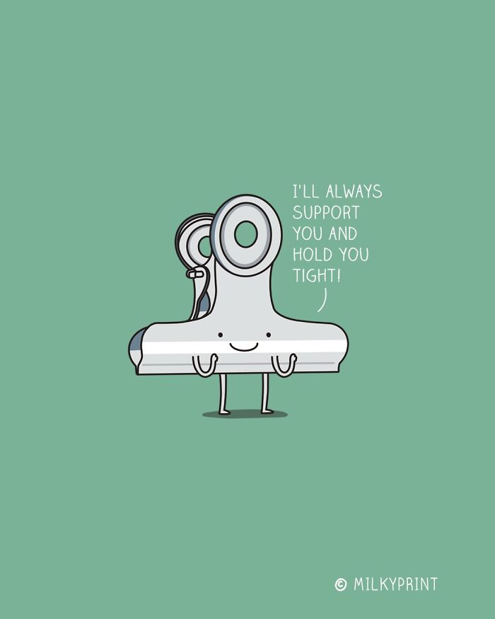 Milkyprint’s Wholesome Illustrations Turn Everyday Objects Into Tiny Sources Of Joy (57 New Pics)