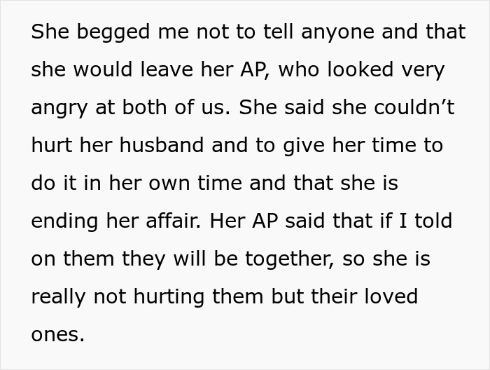 Woman Reveals Sis’ Affair To Husband Despite Emotional Pleas, Triggers Breakups Across Entire Family