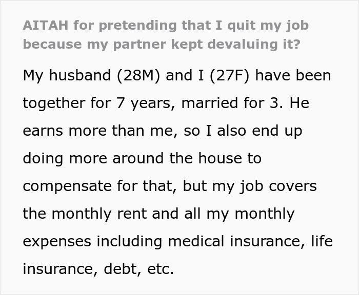 Woman Fakes Quitting Her Job After Husband&rsquo;s Repeated Disrespect, Then Decides To Quit The Marriage Instead