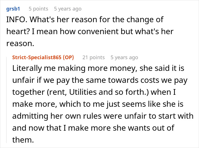 &ldquo;No Way!&rdquo;: Man Turns The Tables On Girlfriend Who Refused To Split Finances With Him