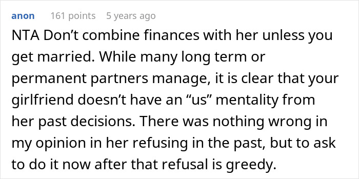 &ldquo;No Way!&rdquo;: Man Turns The Tables On Girlfriend Who Refused To Split Finances With Him