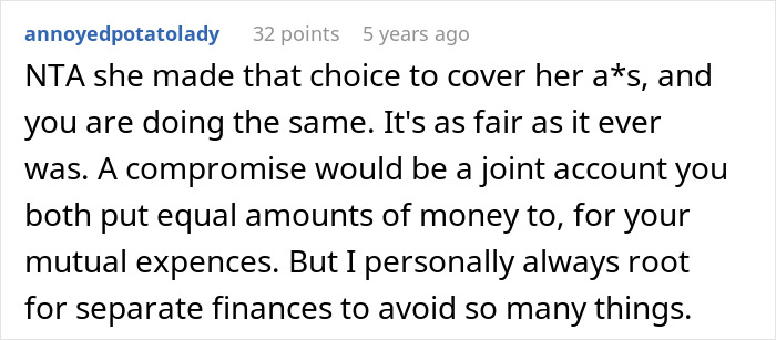 &ldquo;No Way!&rdquo;: Man Turns The Tables On Girlfriend Who Refused To Split Finances With Him