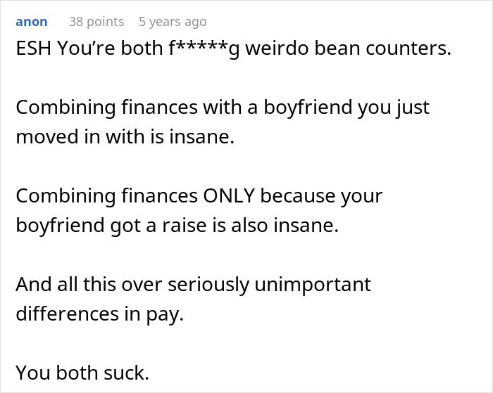 &ldquo;No Way!&rdquo;: Man Turns The Tables On Girlfriend Who Refused To Split Finances With Him