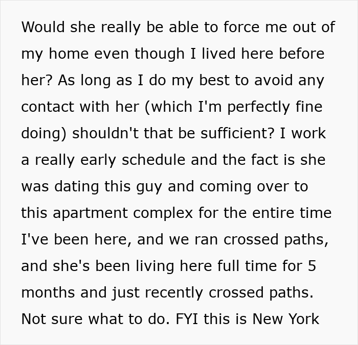 Ex-Wife Enforces Old Restraining Order After Moving Into Guy’s Building, Puts His Home At Risk