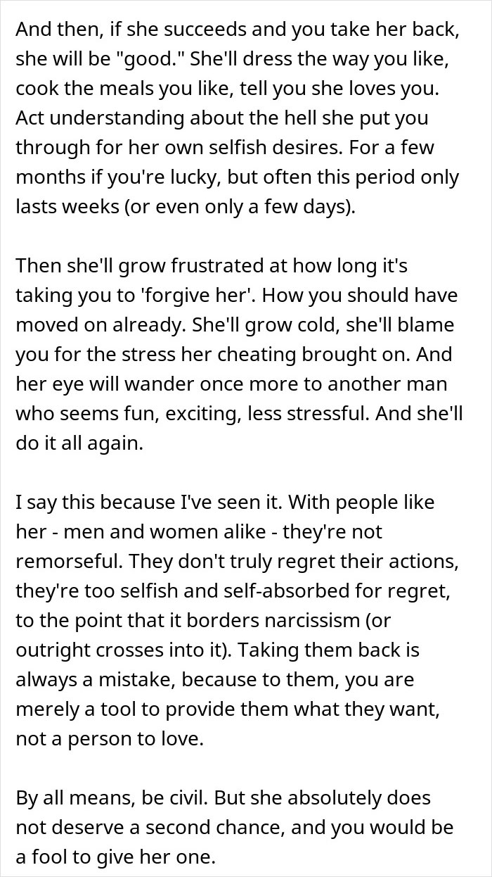 &ldquo;She Blamed Me For Her Affair&rdquo;: Woman Ruins Her Marriage, Is Now Begging Husband To Cancel The Divorce