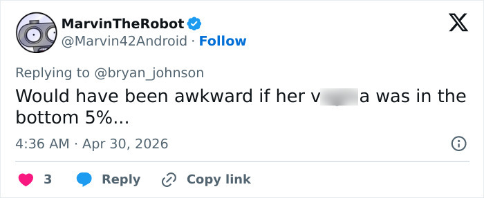 “Top 1%”: Biohacker Bryan Johnson Makes Bold Comment About Girlfriend’s Private Parts