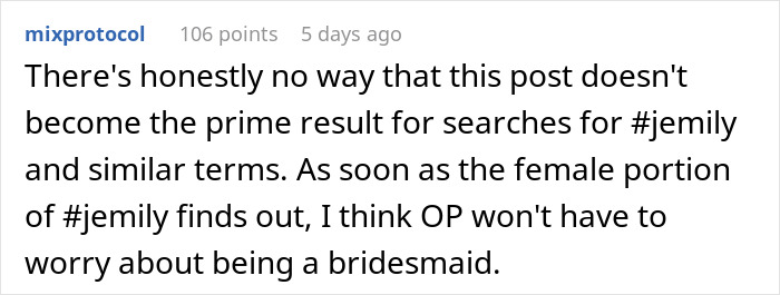 Woman&rsquo;s Post Refusing To Be Childhood Friend&rsquo;s Bridesmaid Blows Up, Stirs Up Major Online Drama