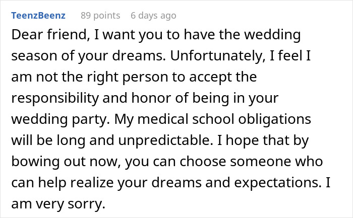 Woman&rsquo;s Post Refusing To Be Childhood Friend&rsquo;s Bridesmaid Blows Up, Stirs Up Major Online Drama