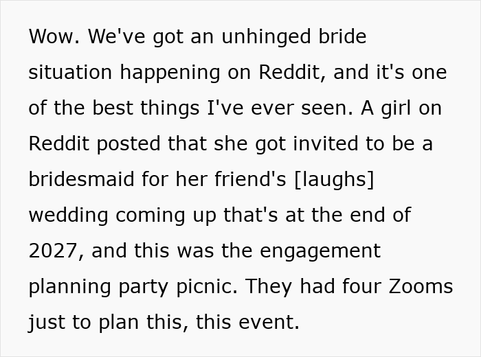 Woman&rsquo;s Post Refusing To Be Childhood Friend&rsquo;s Bridesmaid Blows Up, Stirs Up Major Online Drama