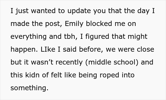 Woman&rsquo;s Post Refusing To Be Childhood Friend&rsquo;s Bridesmaid Blows Up, Stirs Up Major Online Drama
