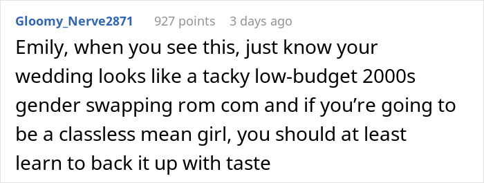 Woman&rsquo;s Post Refusing To Be Childhood Friend&rsquo;s Bridesmaid Blows Up, Stirs Up Major Online Drama
