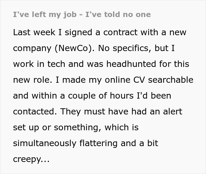 Employee Quietly Walks Away, Charges Panicking Company 3.5x To Fix Their Mistake