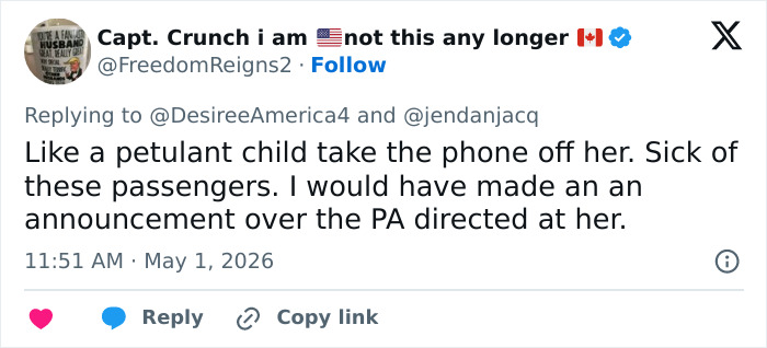 “Entitled” Passenger Forces Plane Back To Gate After Refusing To Hang Up Her Phone Before Takeoff