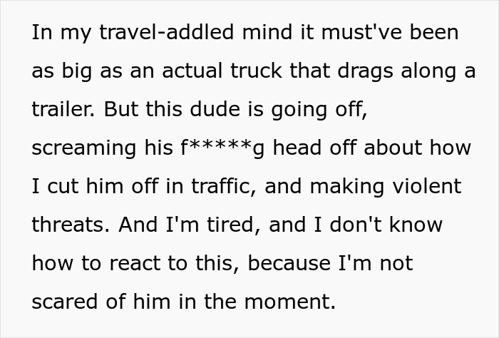 Driver Thinks He’s Following Guy To His Job To Get Him Fired After Being Cut Off, Gets Humiliated
