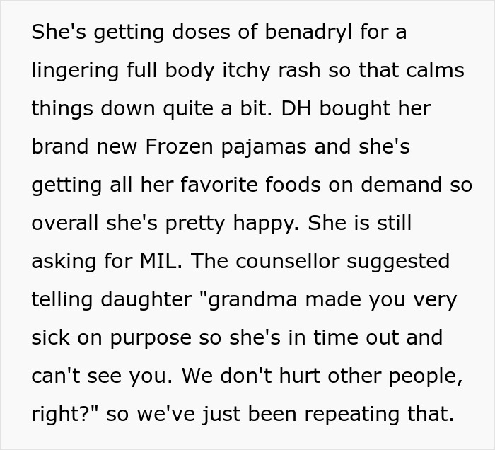 MIL Refuses To Believe Grandkid’s Allergies Are Real, Horrified As Her “Test” Sends The Kid To ER