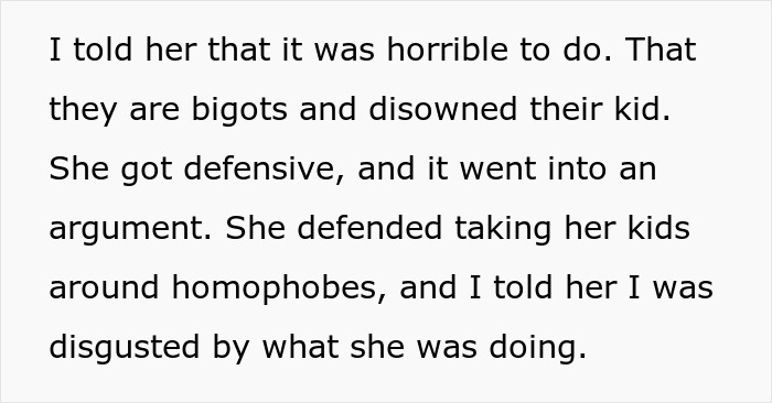 Mom Disgusted With Daughter For Taking Kid To Ex’s Bigoted Fam, Rats Her Out To Ex ASAP