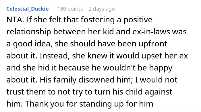 Mom Disgusted With Daughter For Taking Kid To Ex’s Bigoted Fam, Rats Her Out To Ex ASAP