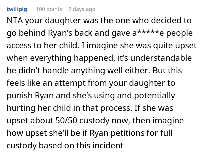 Mom Disgusted With Daughter For Taking Kid To Ex’s Bigoted Fam, Rats Her Out To Ex ASAP