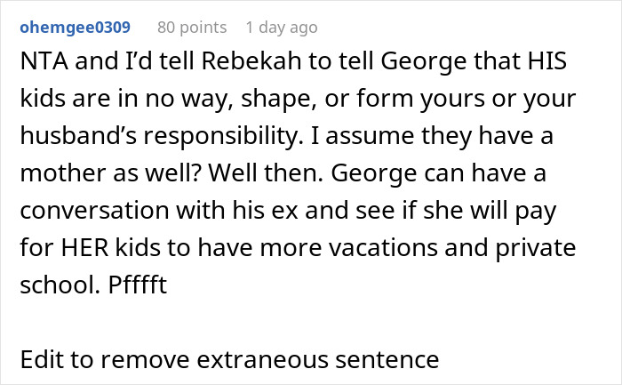 “Preposterous”: Parents Expect Rich Aunt To Pay $120K A Year For Step-Niblings’ School