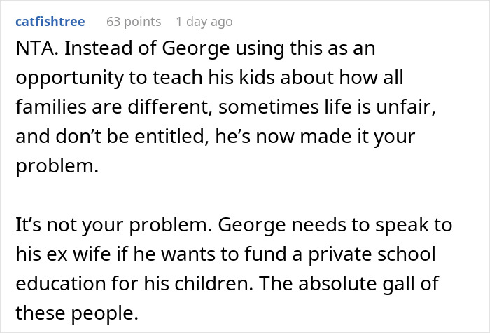“Preposterous”: Parents Expect Rich Aunt To Pay $120K A Year For Step-Niblings’ School