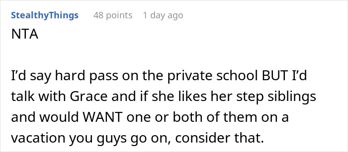 “Preposterous”: Parents Expect Rich Aunt To Pay $120K A Year For Step-Niblings’ School